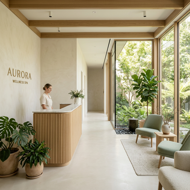 Serenity Wellness clinic website preview